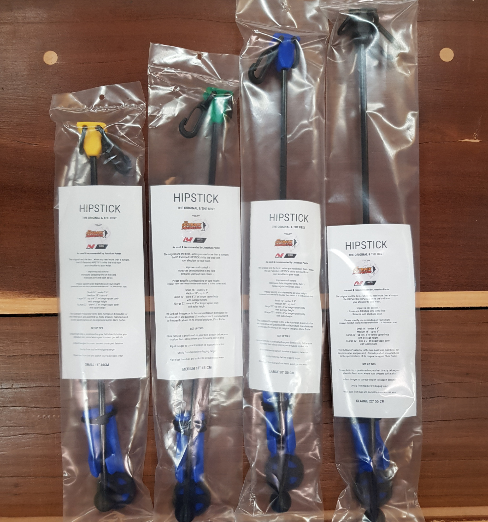 Jonathan Porter Genuine Hip Stick Gold Prospecting Metal Detecting Minelab