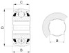 Technische Zeichnung GW211PPB3