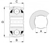 Technische Zeichnung 39602/F33