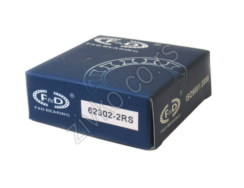 Rillenkugellager 62302 2RS - 4