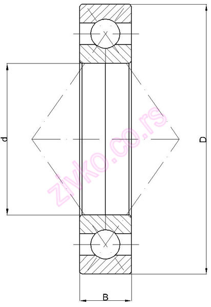 Technische Zeichnung QJ 306 MPA