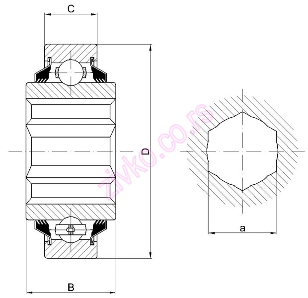 Technische Zeichnung 206KRR6