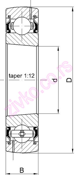 Technische Zeichnung UK 207 2S