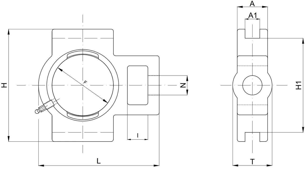 Technische Zeichnung T 208