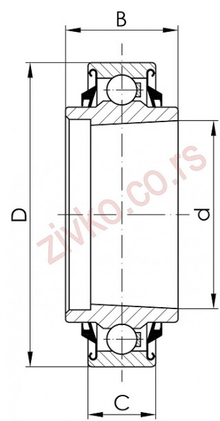 Technische Zeichnung 209KRR K/50.135