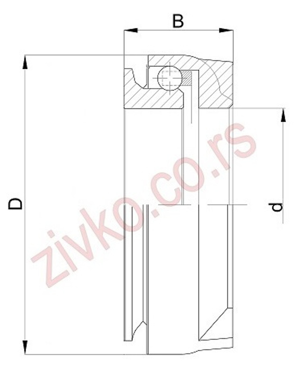 Technische Zeichnung KZI-5