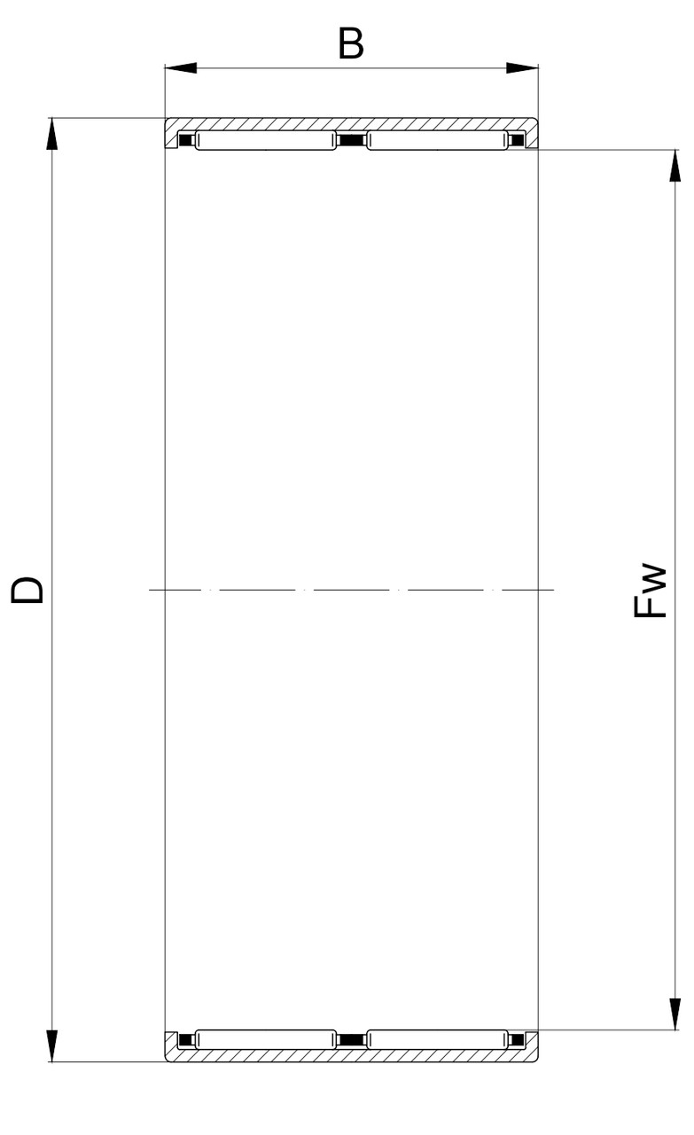 Technische Zeichnung HK 90 x 100 x 43