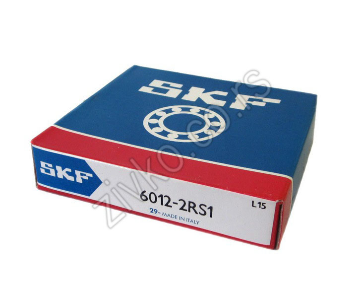 Rillenkugellager 6012 2RS - 1