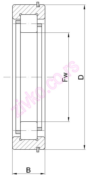 Technische Zeichnung RNU 207 EM NR