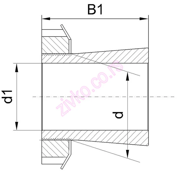 Technische Zeichnung H 209