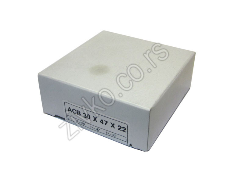 Rillenkugellager ACB 30 x 47 x 22 - 4