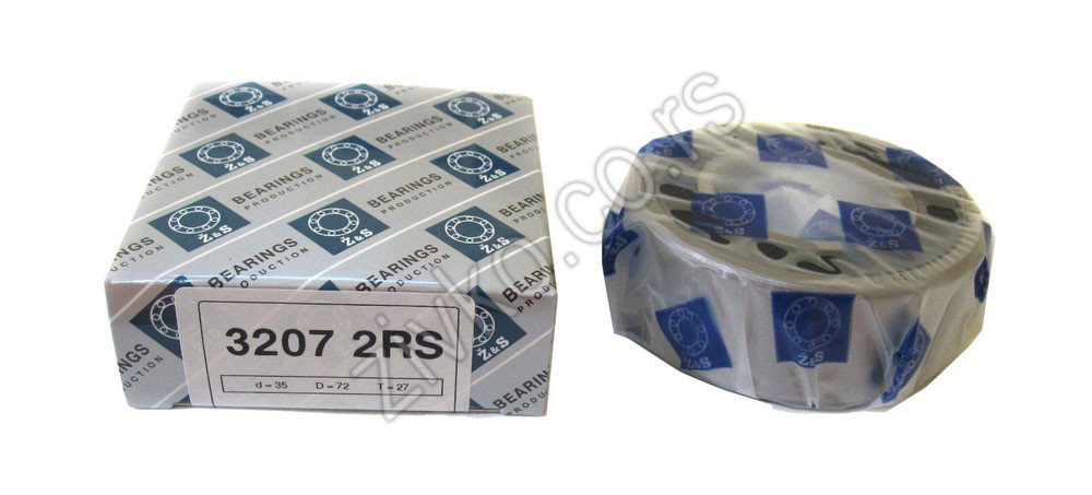 Rillenkugellager 3207 2RS - 3
