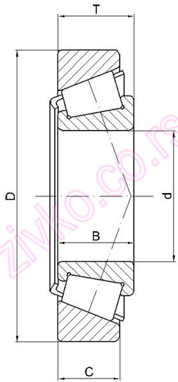 Technische Zeichnung 32207 A