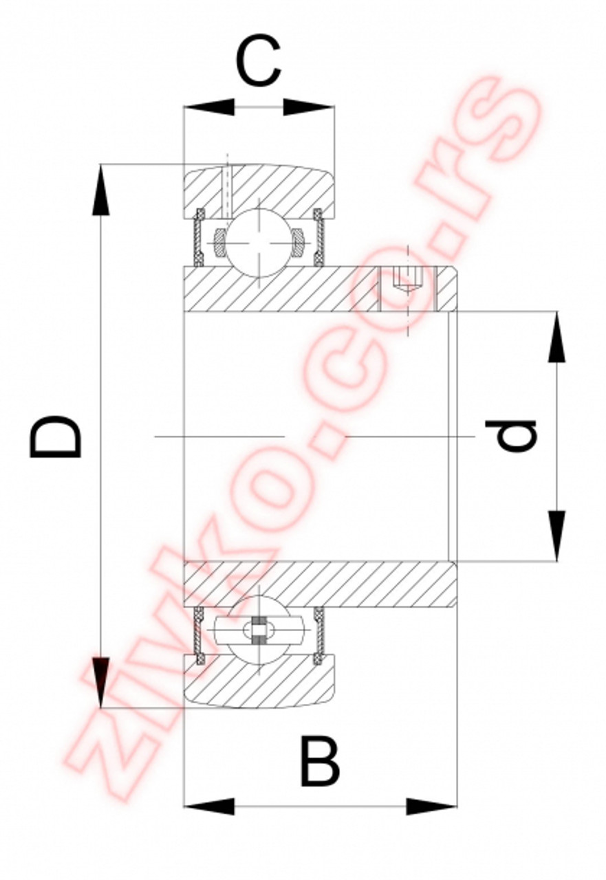 Technische Zeichnung SB 206-18 2S