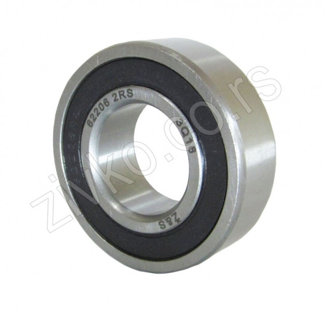 Rillenkugellager 62206 2RS - 3