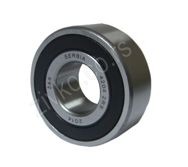 Rillenkugellager 4204 2RS - 4