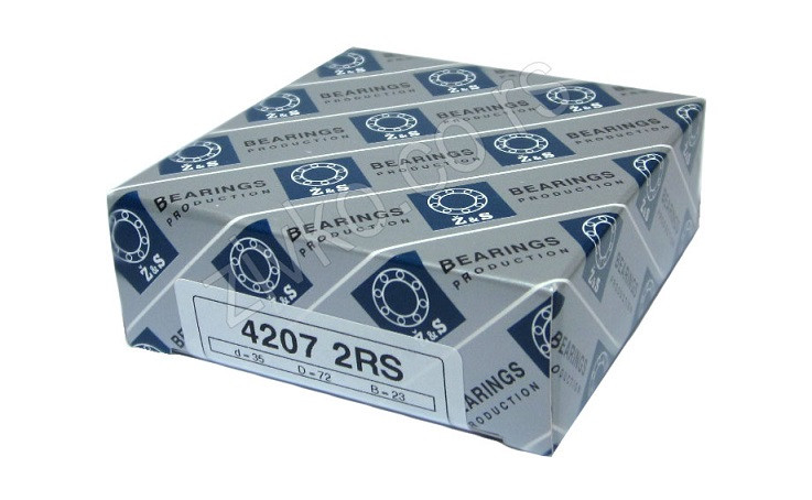 Rillenkugellager 4207 2RS - 1