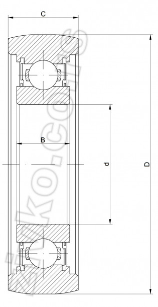 Technische Zeichnung MG45A4-2
