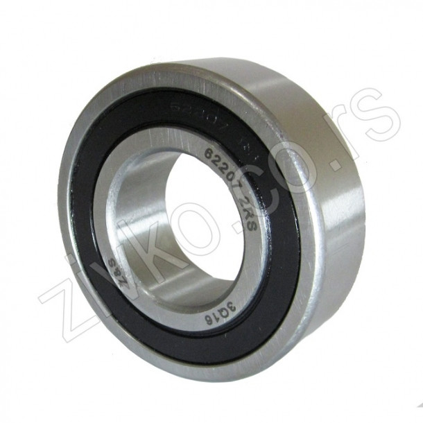 Rillenkugellager 62207 2RS - 3