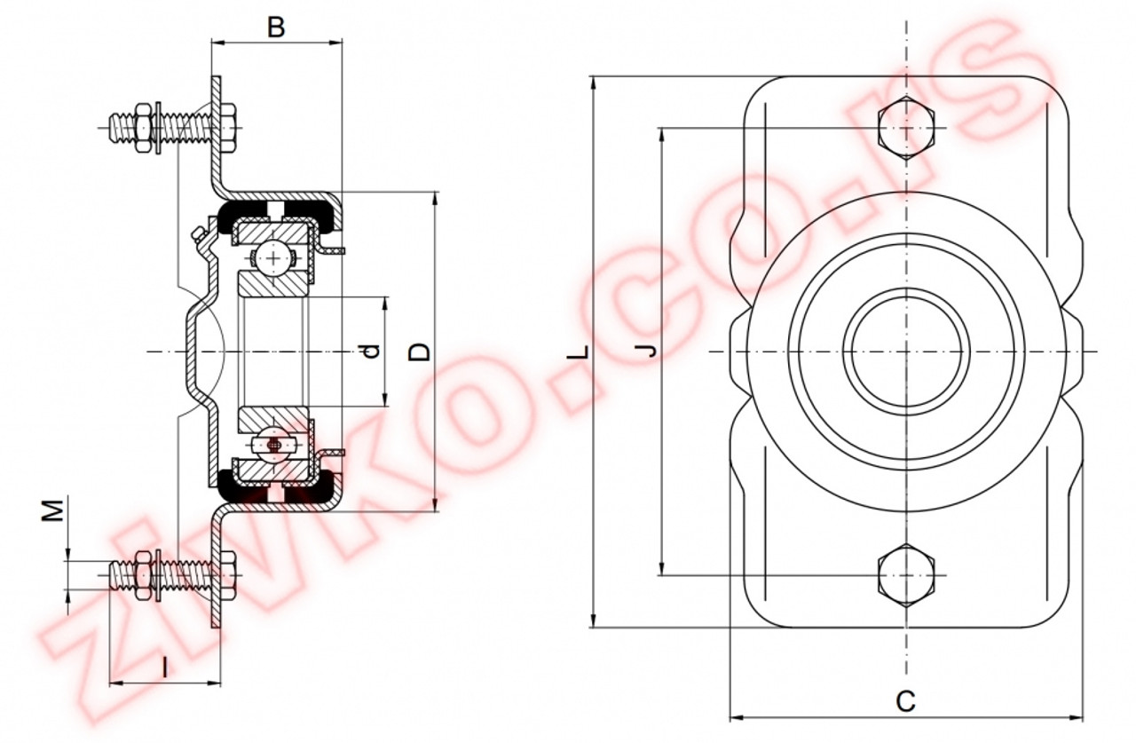 Technische Zeichnung KSS-20 Technische Zeichnung KSS-20