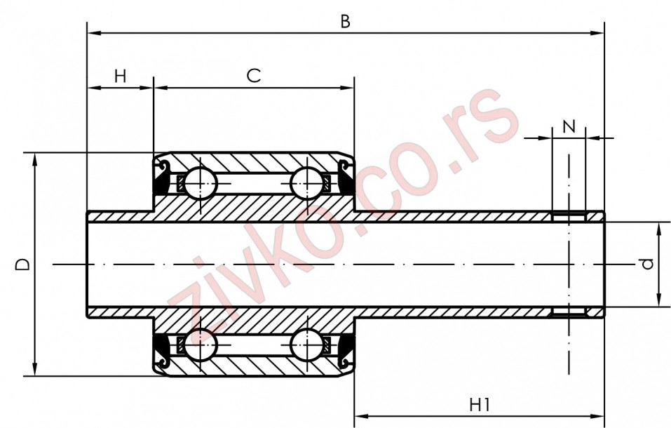 Technische Zeichnung F04100155
