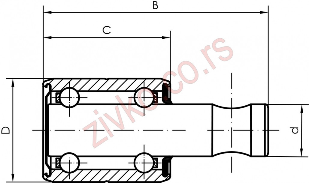 Technische Zeichnung 885154 B