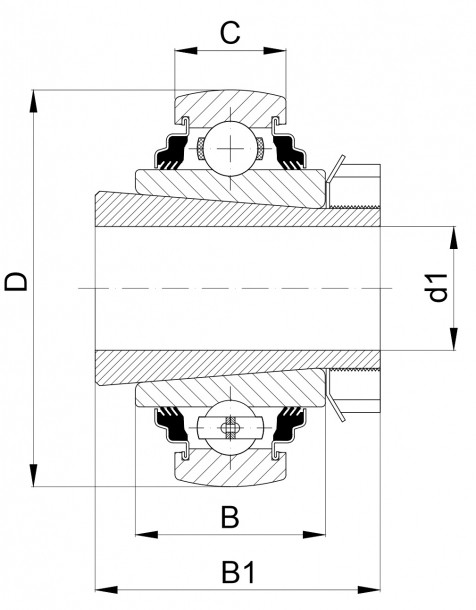 Technische Zeichnung SPH 210 3L