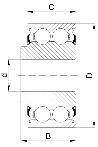 Technische Zeichnung 205NTT-625