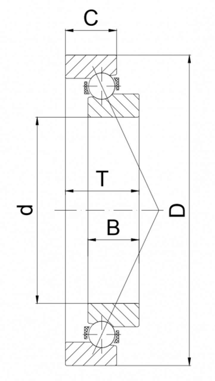 Technische Zeichnung BA200-6A