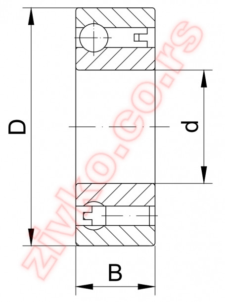 Technische Zeichnung CSK 20