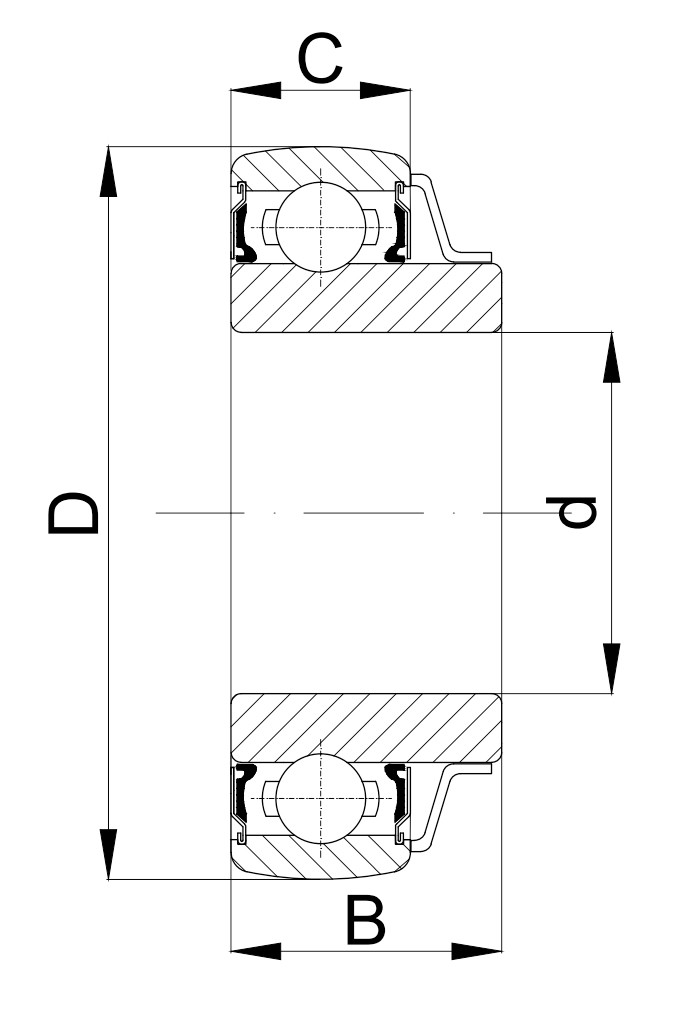 Technische Zeichnung SLL 207