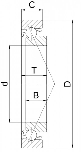 Technische Zeichnung 200BA27V-2