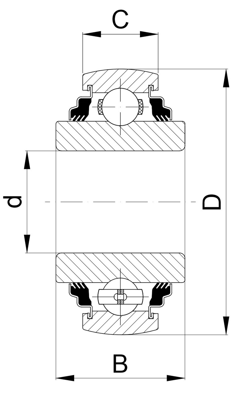 Technische Zeichnung 206GGB