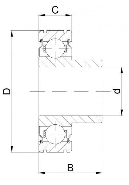 Technische Zeichnung PLC03-221