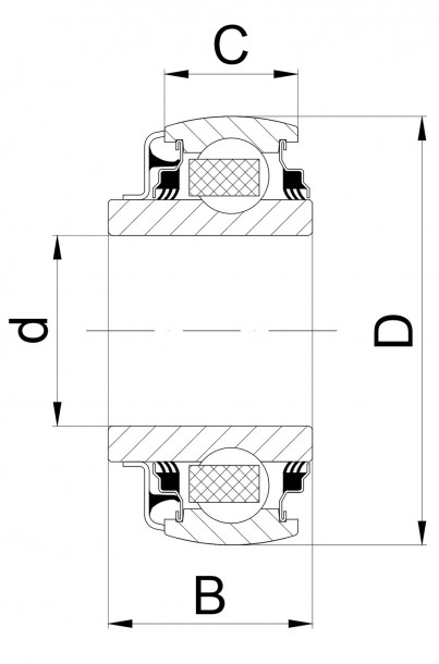 Technische Zeichnung SL 308 MR 3L