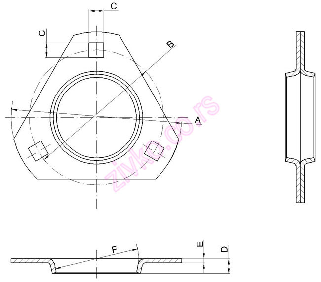 Technische Zeichnung D204