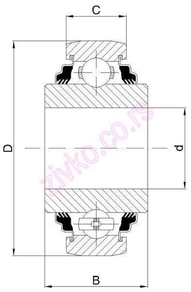 Technische Zeichnung GW209PPB39