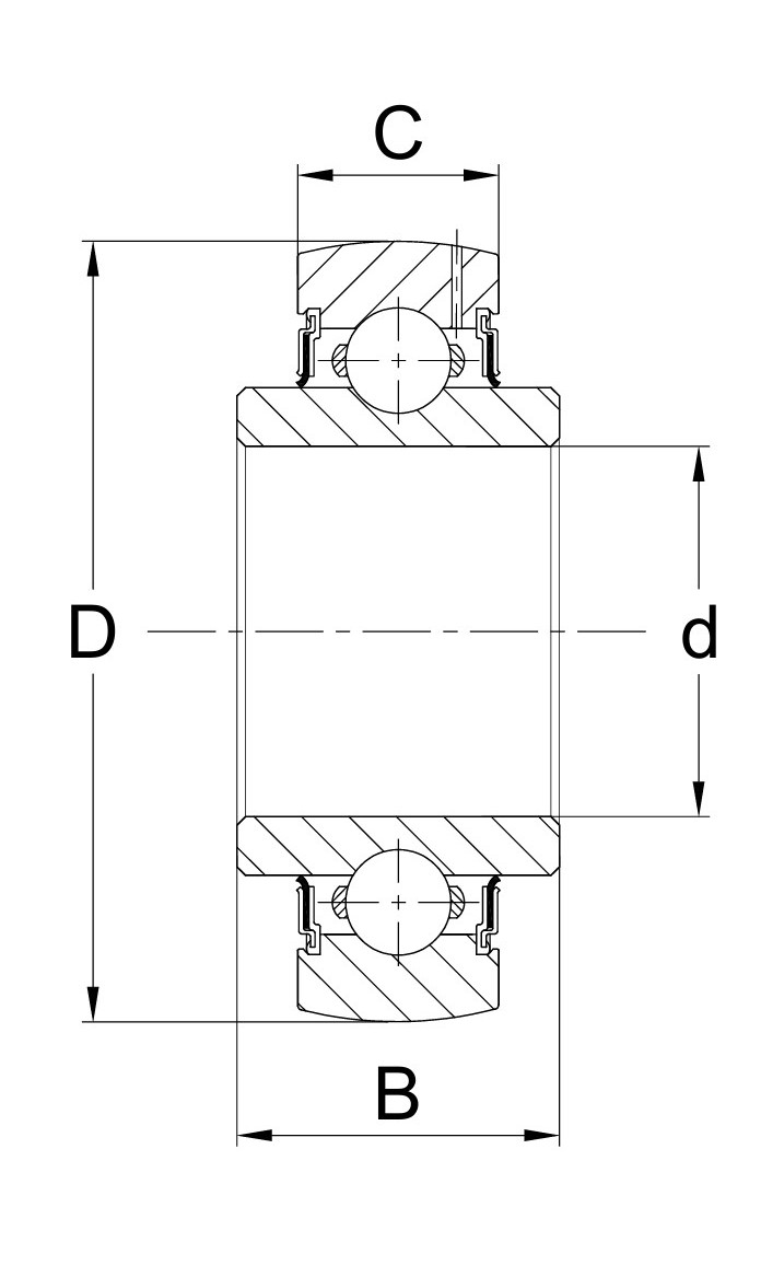 Technische Zeichnung LS 210 1F
