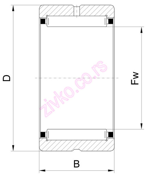 Technische Zeichnung RNA 6911 A