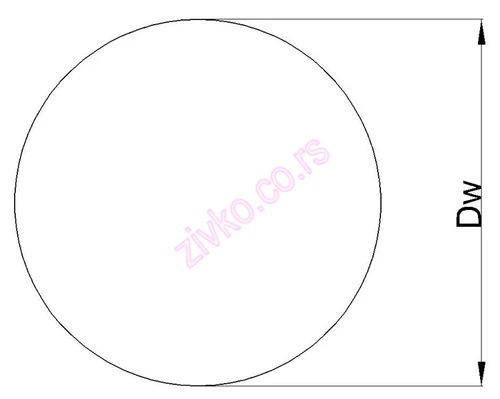 Technische Zeichnung 14.796 mm