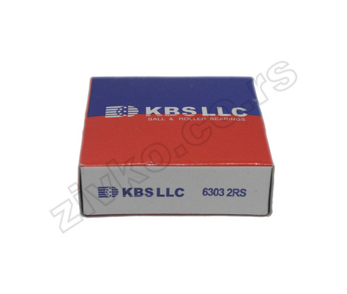 Rillenkugellager 6303 2RS - 1