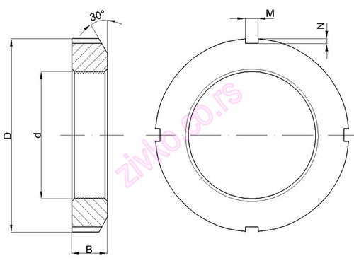 Technische Zeichnung KM 7