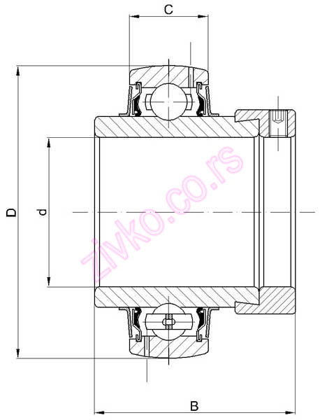 Technische Zeichnung HC 204