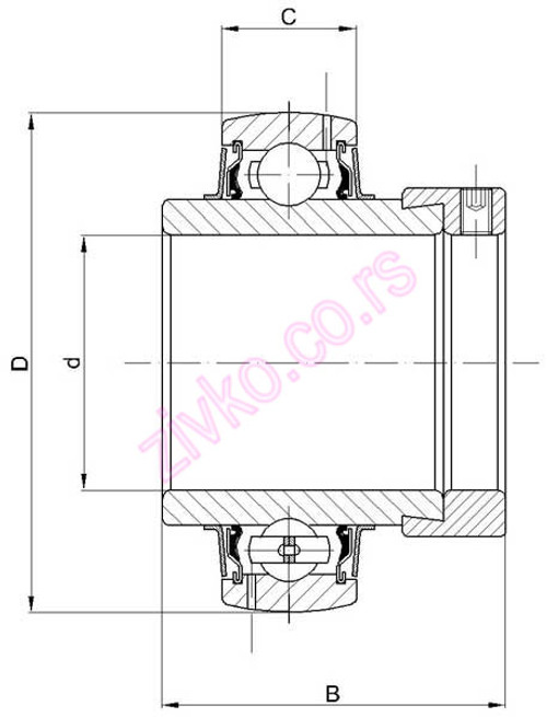Technische Zeichnung HC 210-30