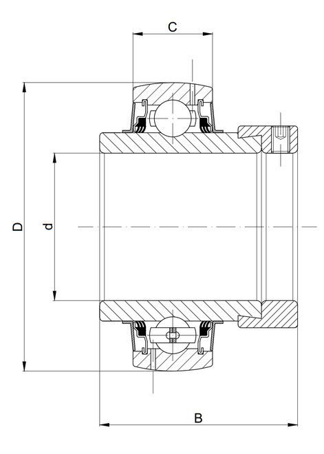 Technische Zeichnung LY 207-106 2T