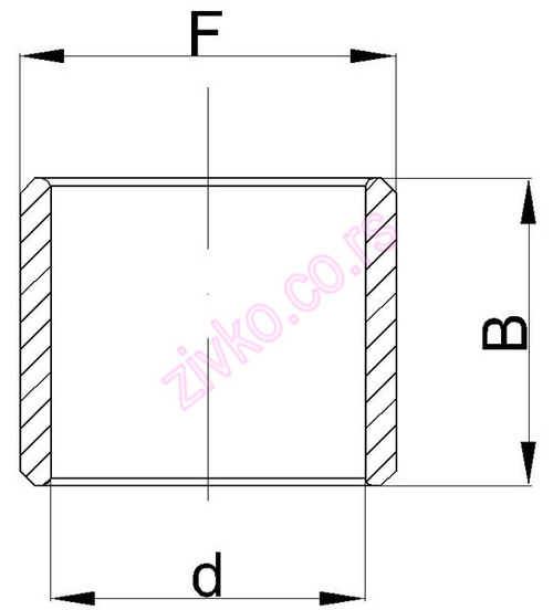 Technische Zeichnung IR 40 X 45 X 20