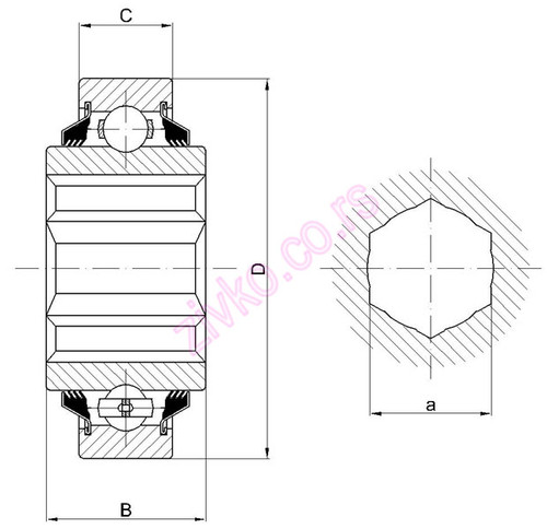 Technische Zeichnung 206KRR6 1L