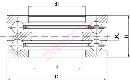 Technische Zeichnung 52206