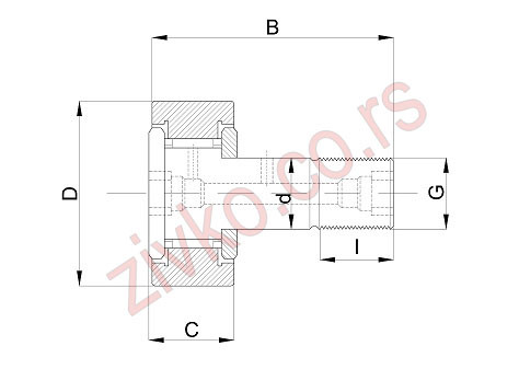 Technische Zeichnung KR 22 PP