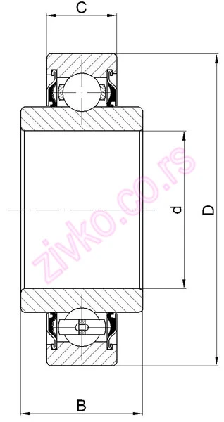 Technische Zeichnung 206KRR